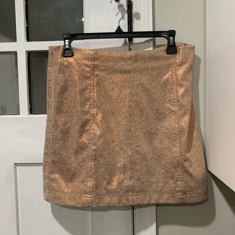 Bronze Free People Skirt - Size 12